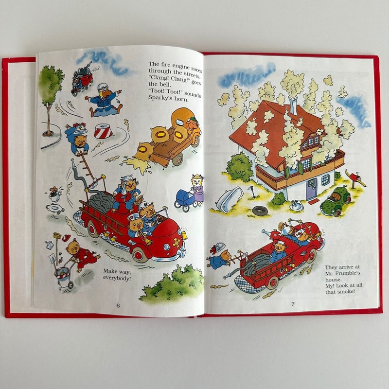 1997 Richard Scarry’s Busy Day Storybooks, The Firefighters’ Busy Day