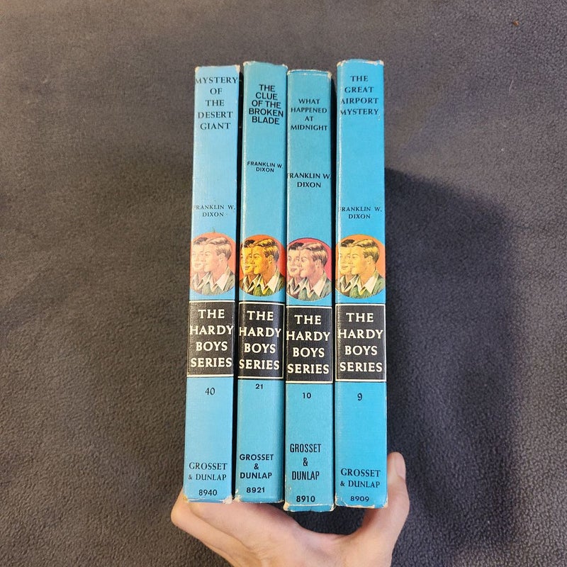 4 Hardy Boys Novels