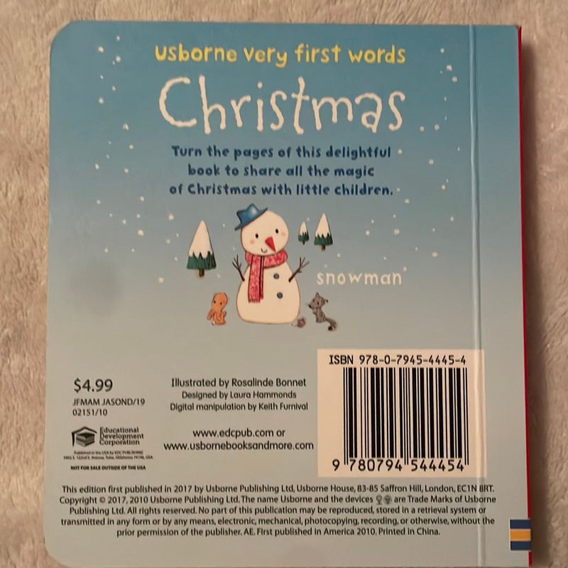 Very First Words Christmas