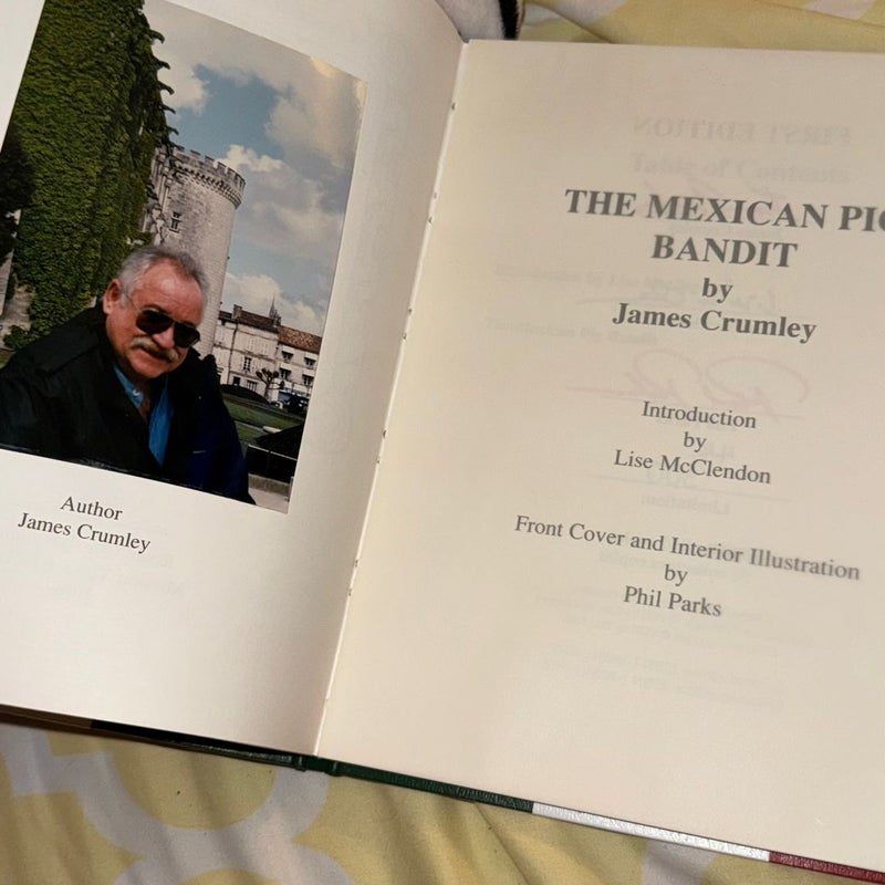 THE MEXICAN PIG BANDIT SIGNED LIMITED