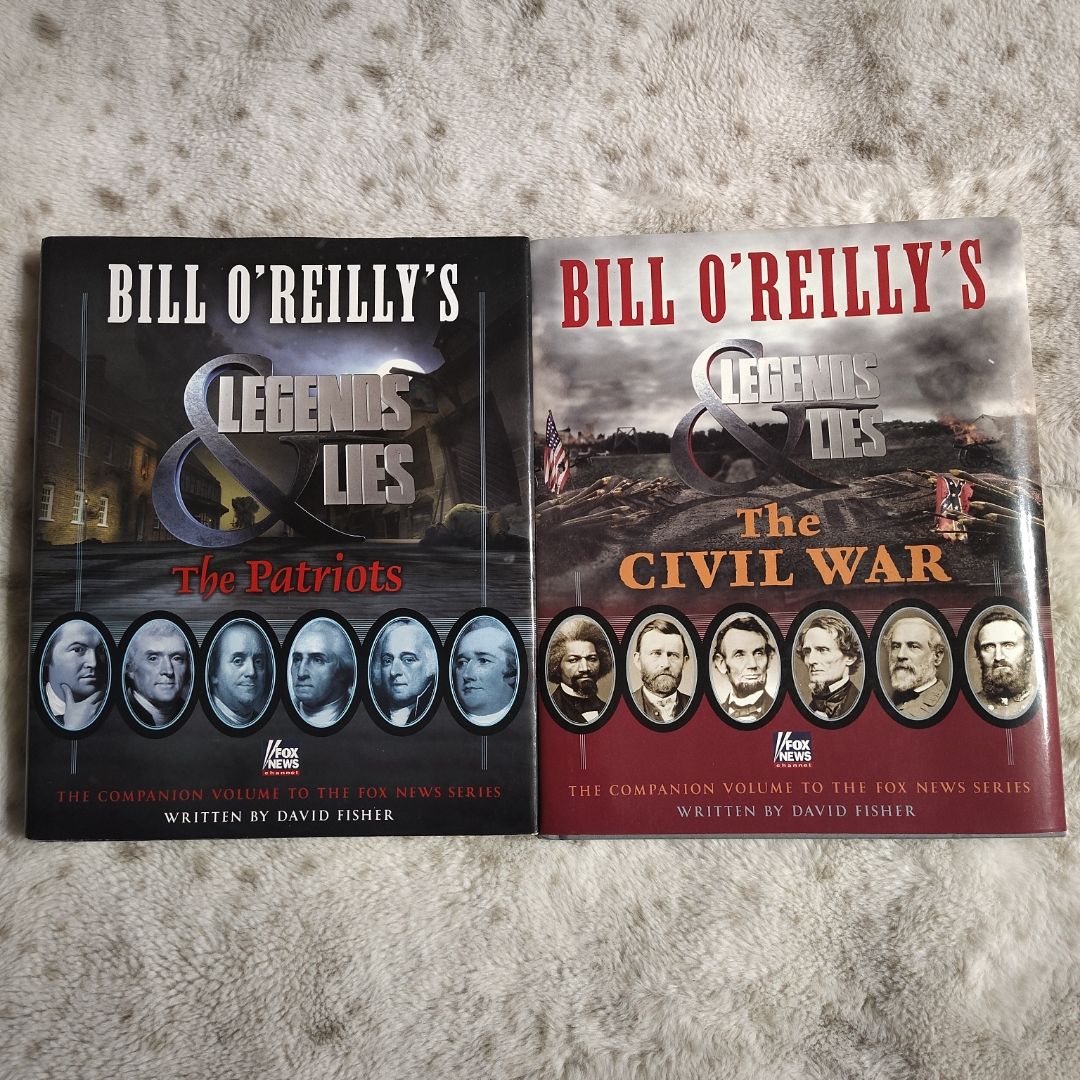 Bill O'Reilly's Legends & Lies 2 book bundle