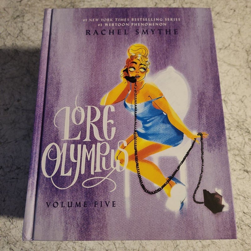 Lore Olympus set 1-5 (hardcover)