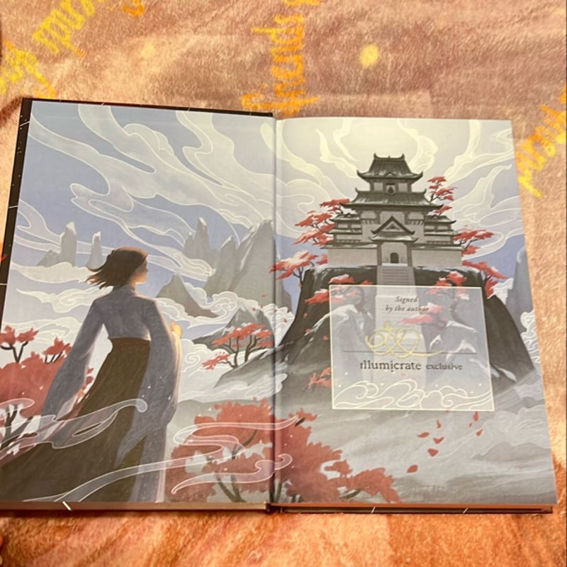Illumicrate “Dark Star Burning, Ash Falls White” - signed exclusive
