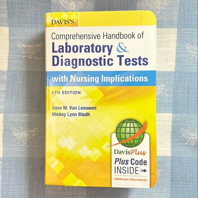 Laboratory and Diagnostic Tests with Nursing Implications