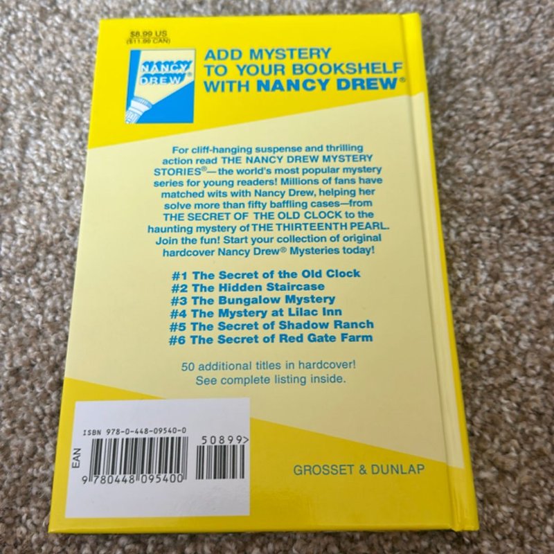 Nancy Drew 40: the Moonstone Castle Mystery