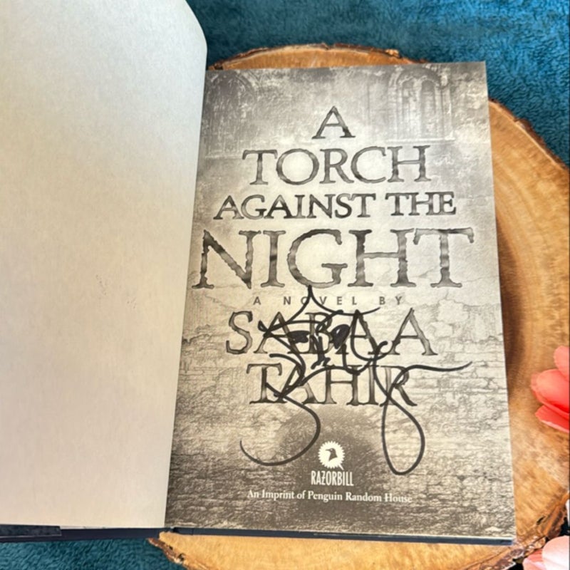 SIGNED Original Cover- A Torch Against the Night