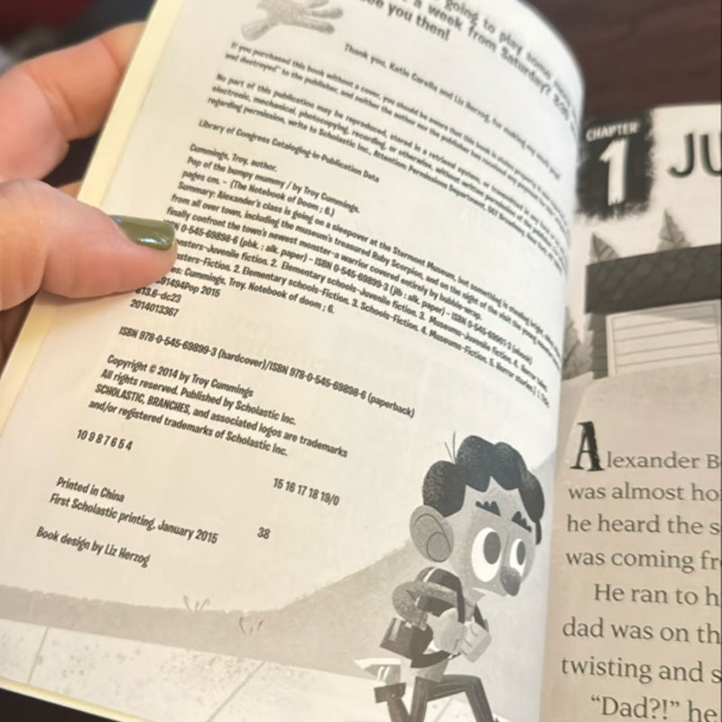 Pop of the Bumpy Mummy by Troy Cummings