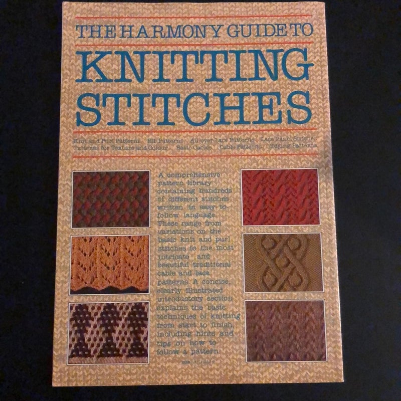 Harmony Guide to Knitting Stitches