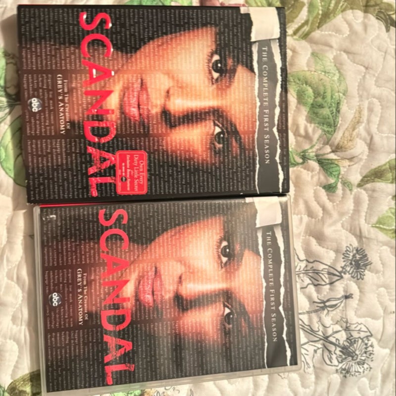 BUNDLE: Scandal, the first THREE complete seasons