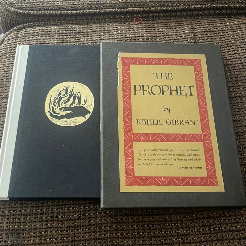 Click to view Peek Inside sample of The Prophet by Kahlil Gibran, Boxed Set, 1989Cover for "The Prophet by Kahlil Gibran, Boxed Set, 1989" Full Star Full Star Full Star Full Star Empty Star2 reviews The Prophet by Kahlil Gibran, Boxed Set