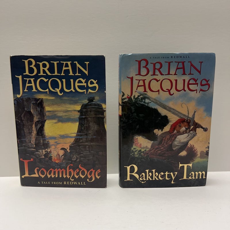 Redwall Series Bundle: Book #16-Loamhedge Book #17- Rakkety Tam