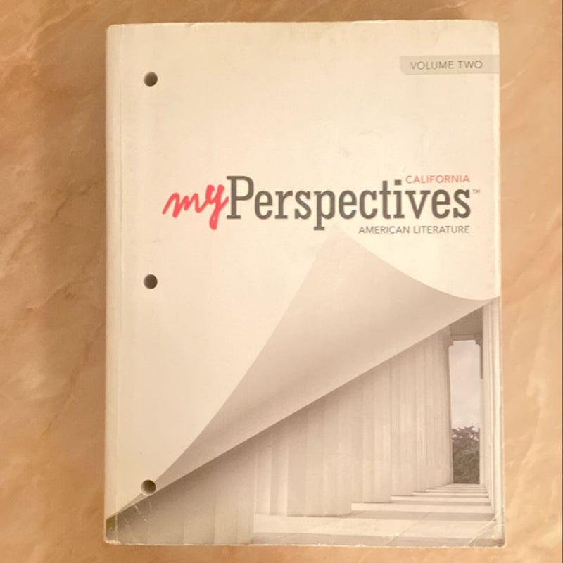 My Perspectives American Literature Grade 11 Student Worktext Volume 2 