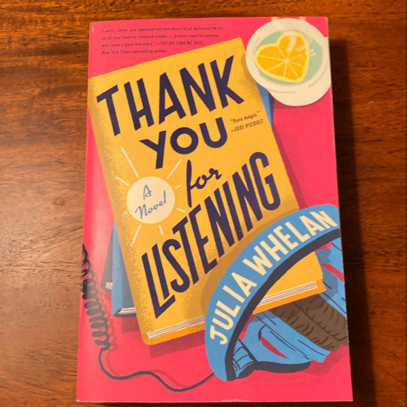 Thank You for Listening