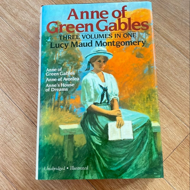 Anne of Green Gables three volume edition 