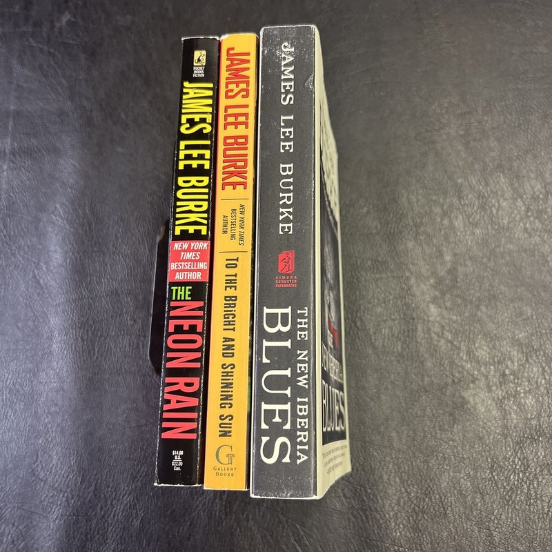 James Lee Burke 3 Paperback Bundle 