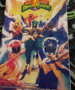 Mighty Morphin Power Rangers Vol. 1 by Kyle Higgins paperback has bonus art 