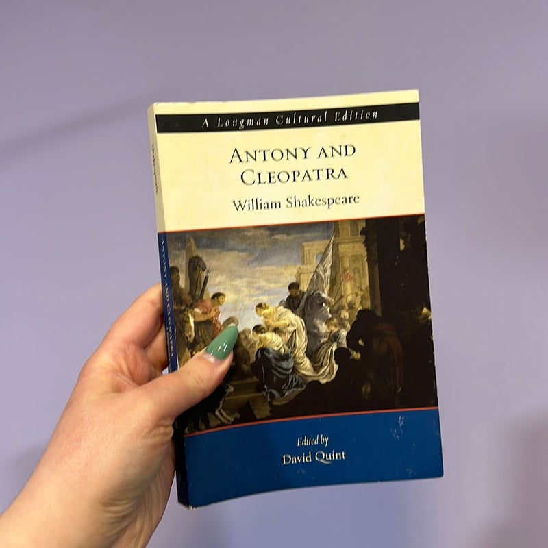 Antony and Cleopatra, a Longman Cultural Edition