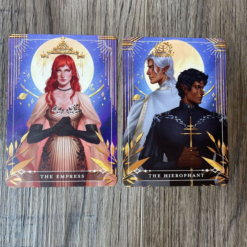 FAIRYLOOT Tarot Cards - The Empress & The Hierophant - These Hollow Vows
