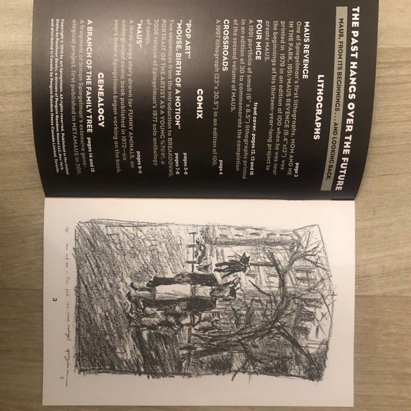 Maus: A Survivor's Tale Volume 1 & 2 by Art Spiegelman The Past Hangs Over Futur