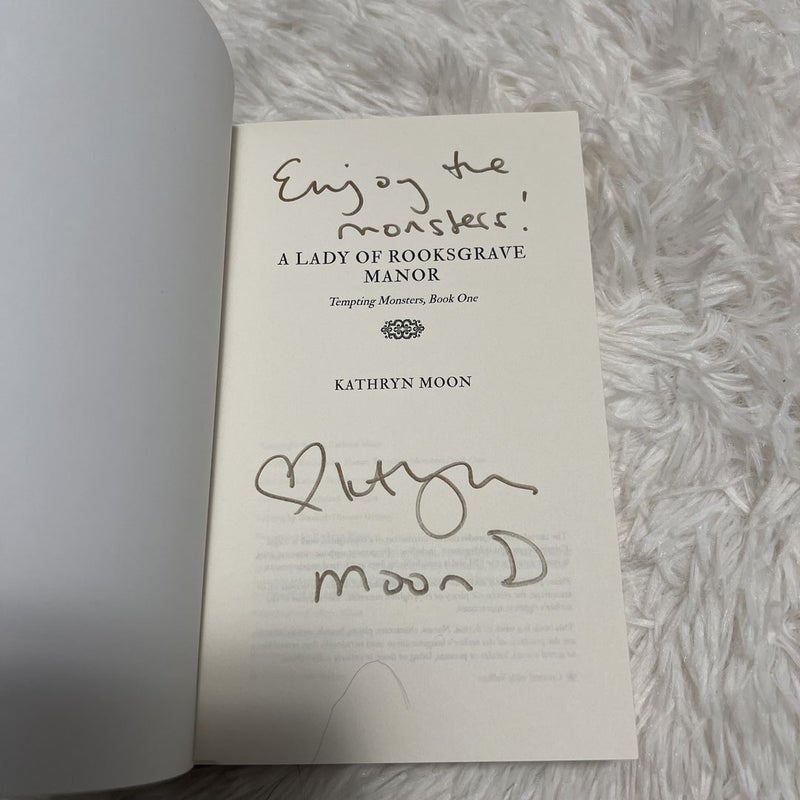 A Lady of Rooksgrave Manor (Signed)