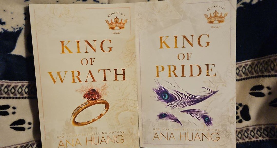 Ana Huang Set of 2 book King of Wrath +King of pride ENGLISH USA ITEMS