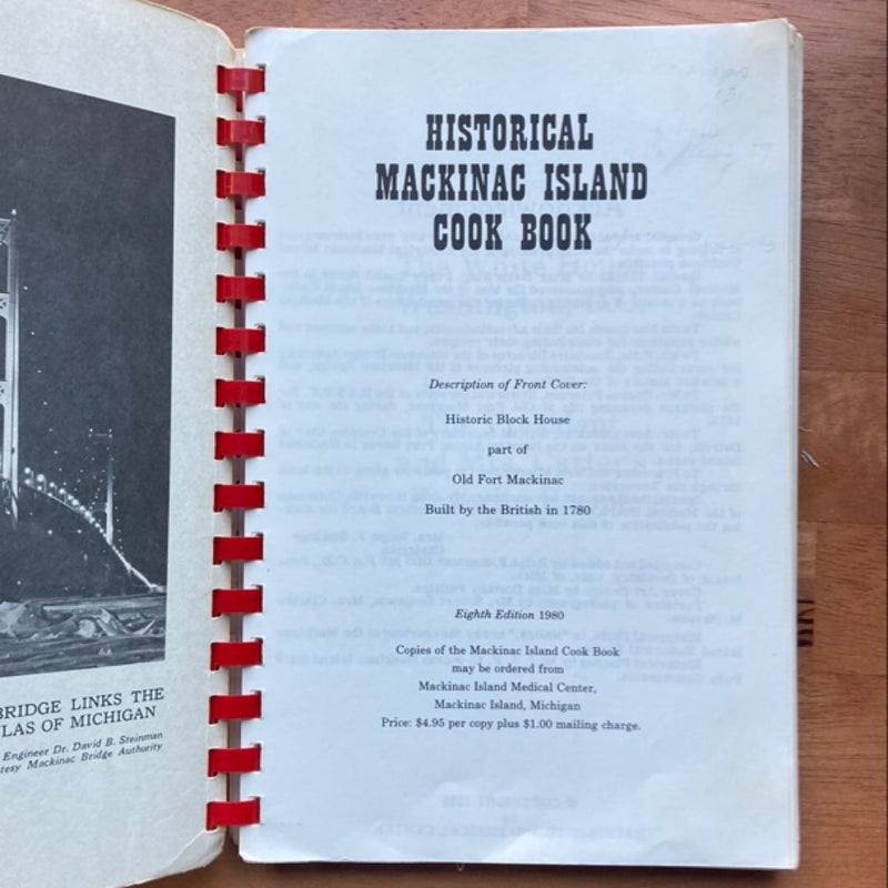 Historical Mackinac Island Cook Book