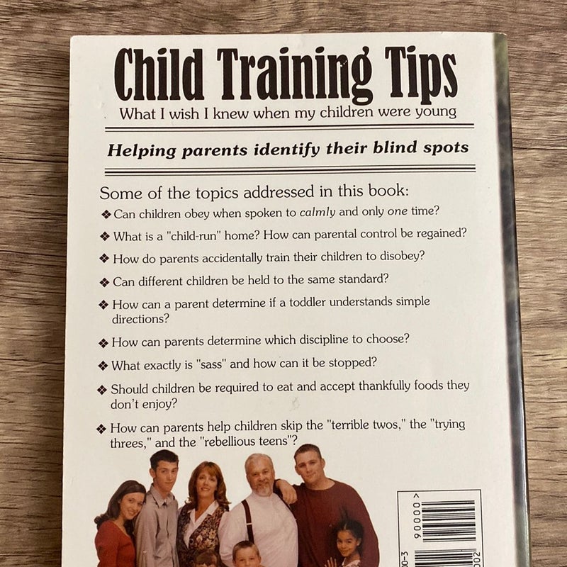 Child Training Tips - expanded Edition 