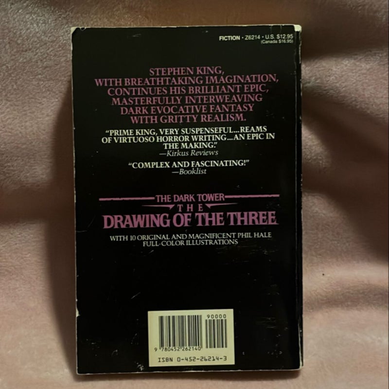 The Drawing of the Three - (The Dark Tower Book II) First Edition, Plume 1989