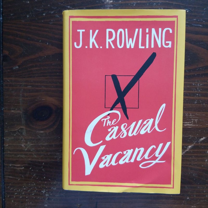 The Casual Vacancy FIRST ed.
