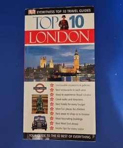 DK Eyewitness Top 10 Travel Guide Top 10 LONDON