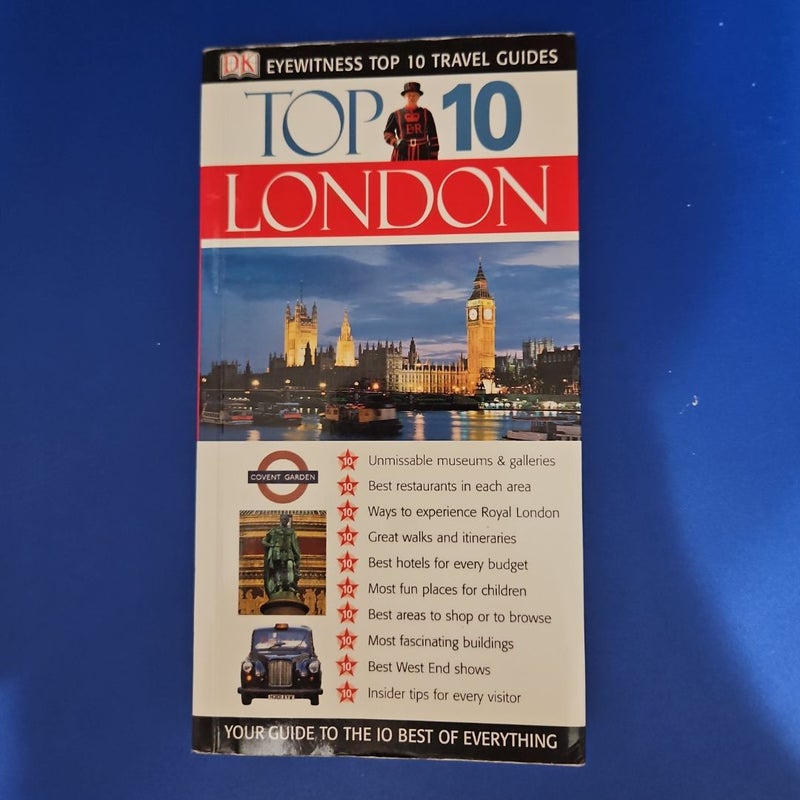 DK Eyewitness Top 10 Travel Guide Top 10 LONDON
