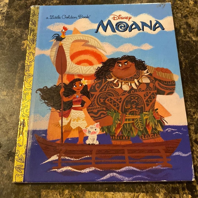 Moana Little Golden Book (Disney Moana)