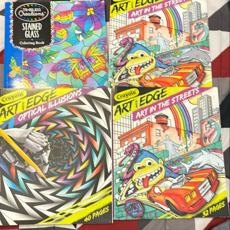 Coloring books bundle 