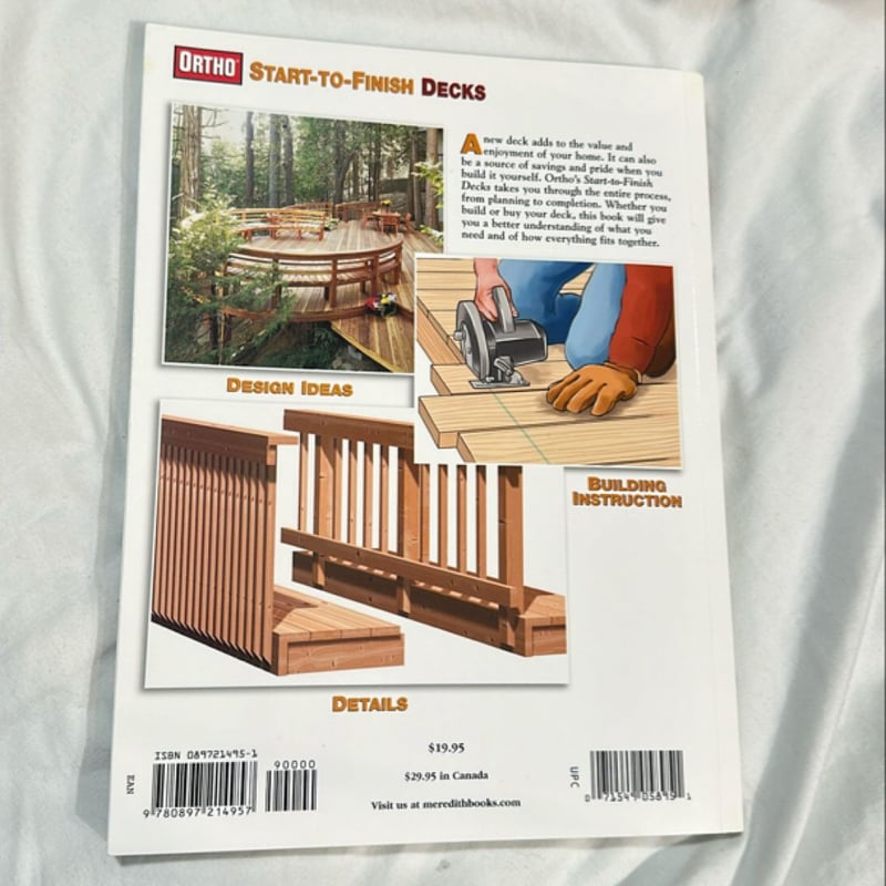 Ortho Start-To-Finish Decks by Meredith Books, Paperback | Pangobooks