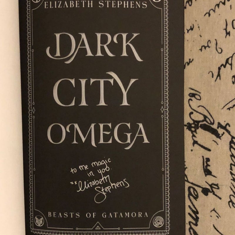 ✨ New! Probably Smut Sub Box Dark City Omega by Elizabeth Stephens ✨