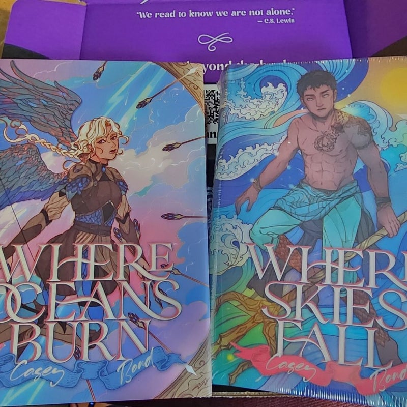 Where Oceans Burn- Book 1&2-fae crate editions