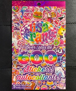 Lisa Frank sticker book