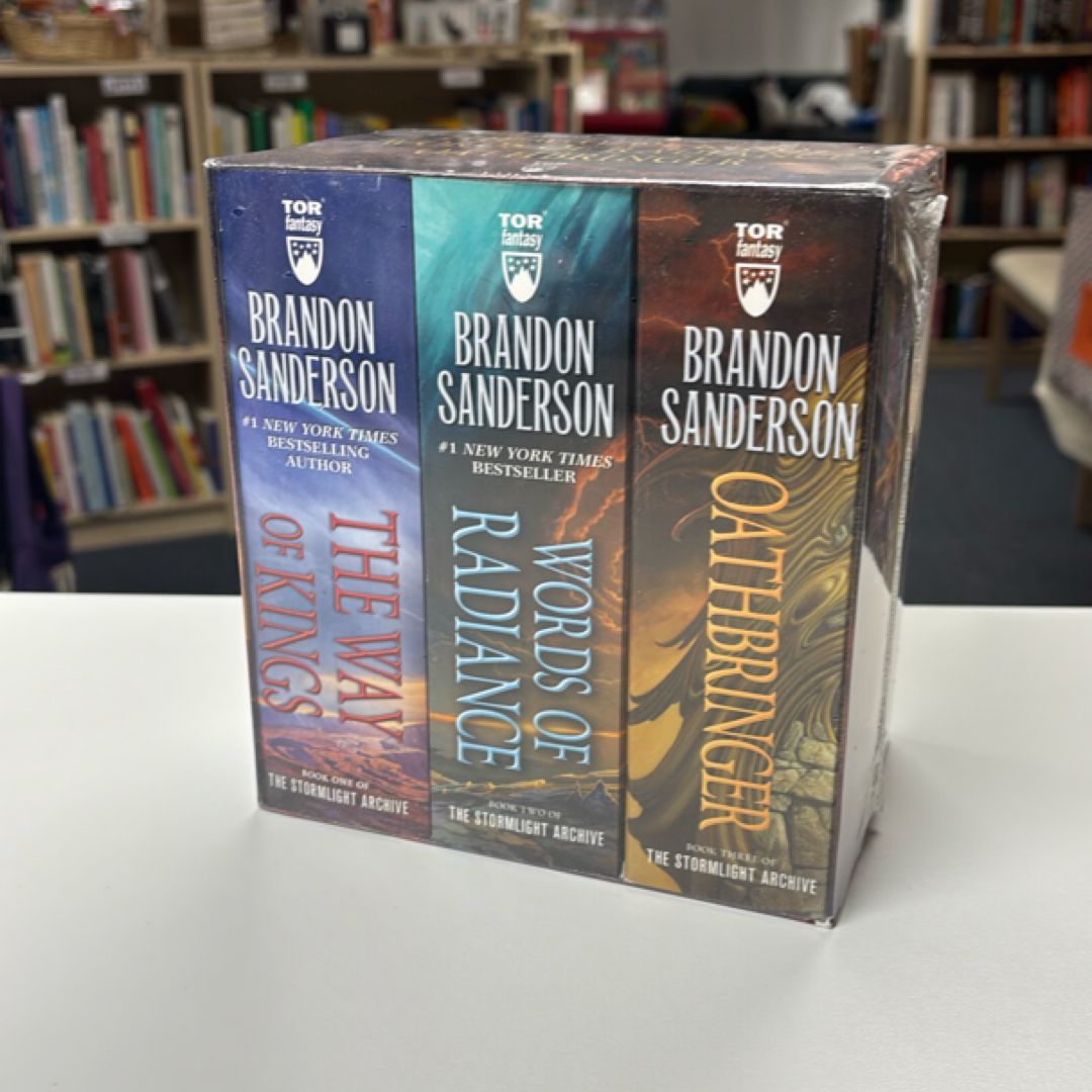 Stormlight Archive MM Boxed Set I, Books 1-3