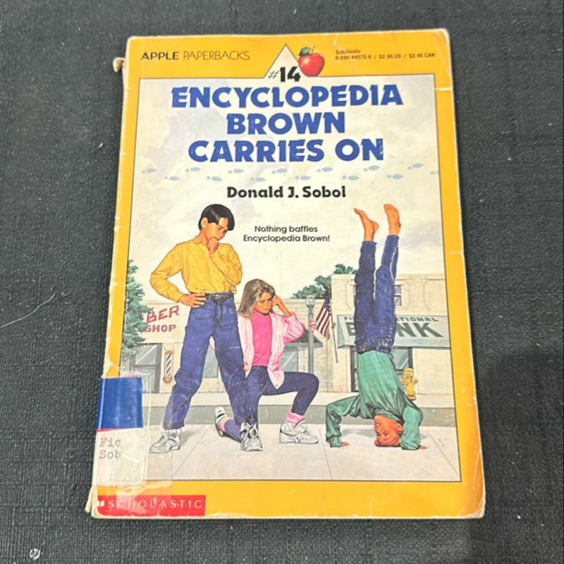 Encyclopedia Brown Carries On