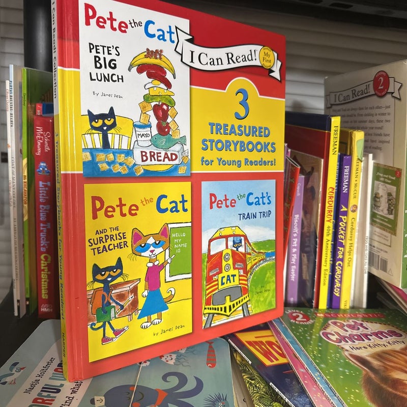 I Can Read-Pete the Cat 3 Stories