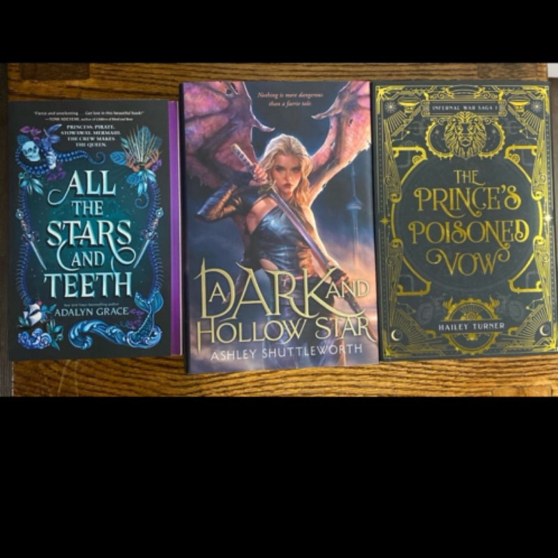 The Prince’s Poisoned Vow Signed (QUEER BUNDLE)