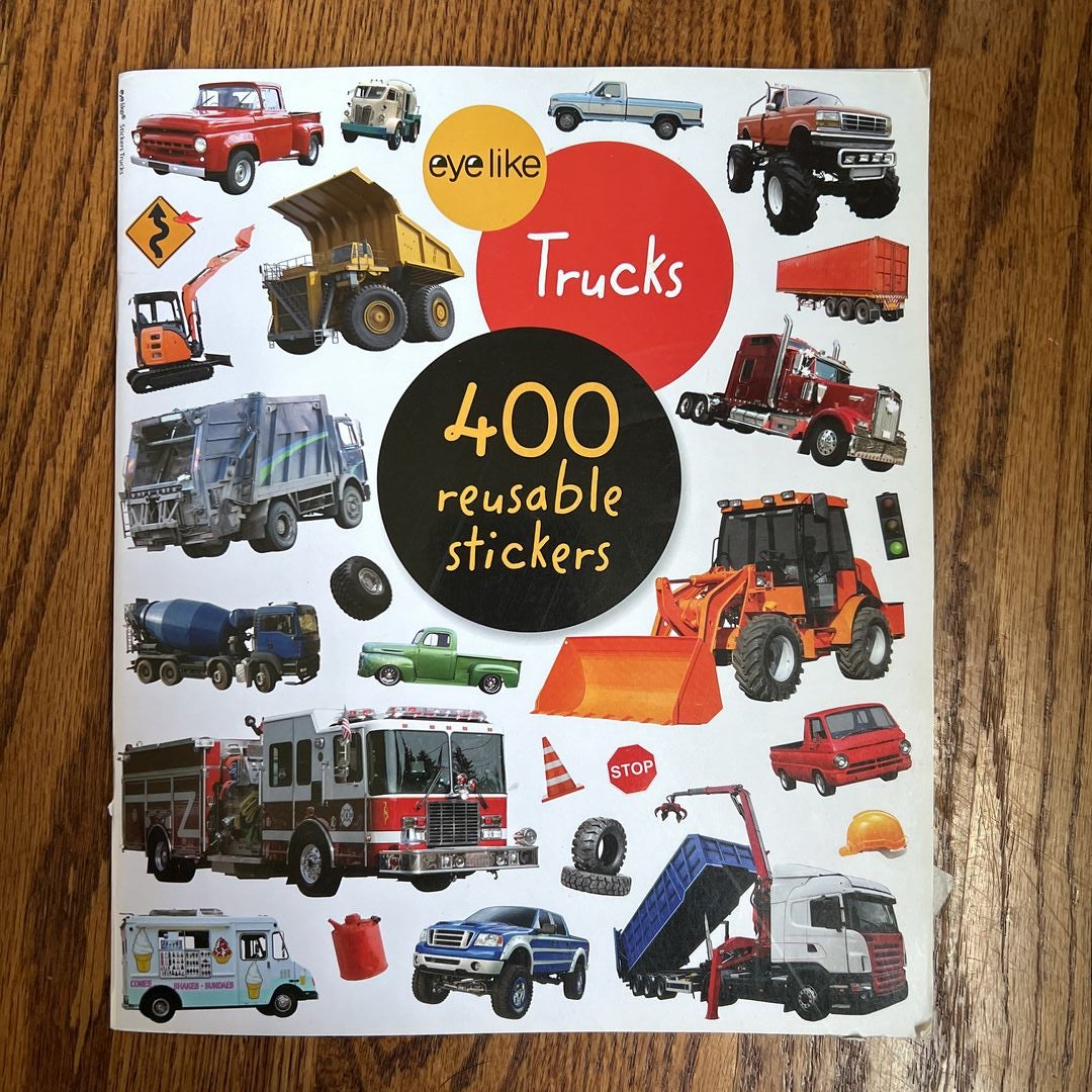 Eyelike Trucks Reusable Sticker Book – The Regal Find