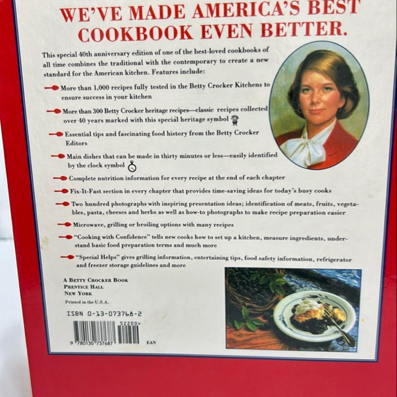 Betty Crocker's Cookbook