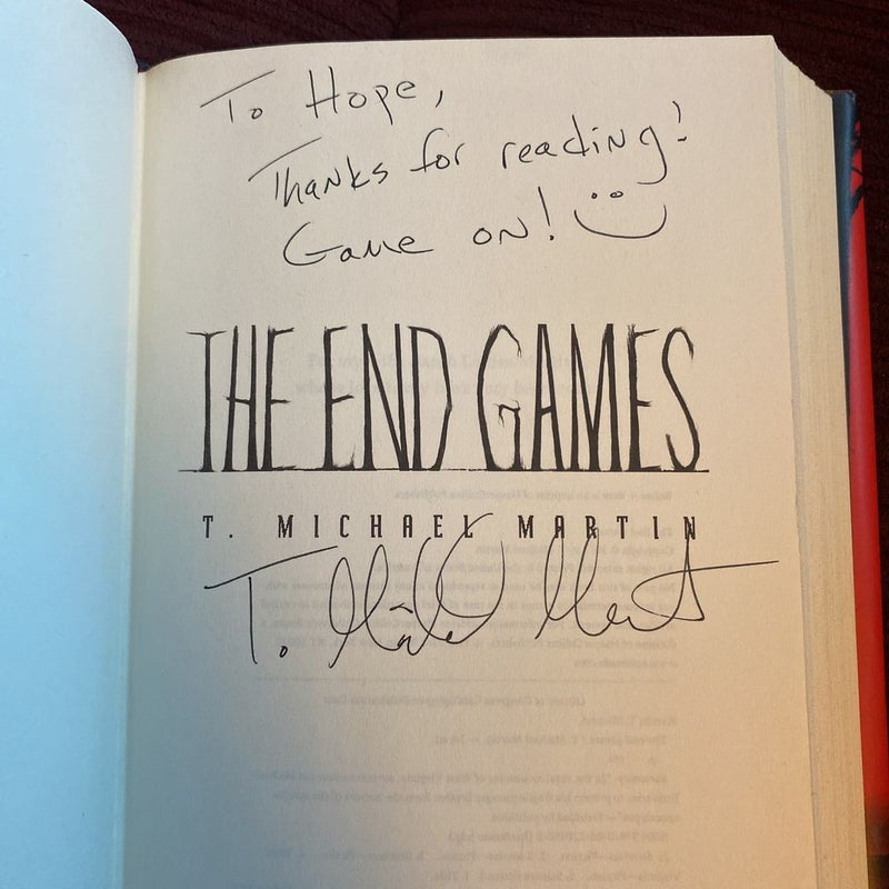 The End Games by T. Michael Martin, Hardcover | Pangobooks
