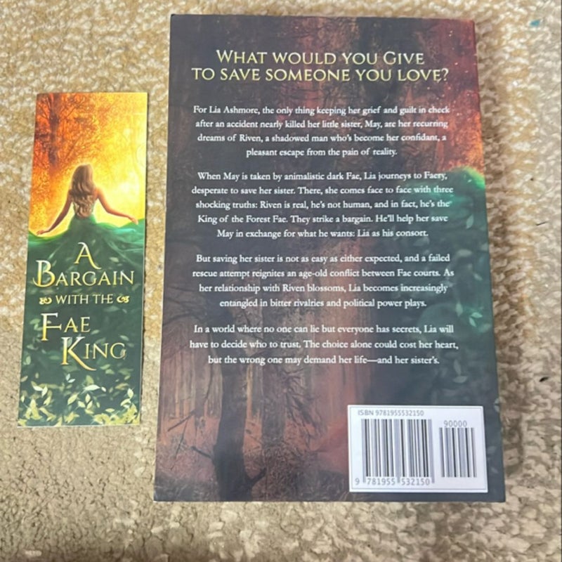 A Bargain with the Fae King *Signed (bookplate) with Swag from Author*