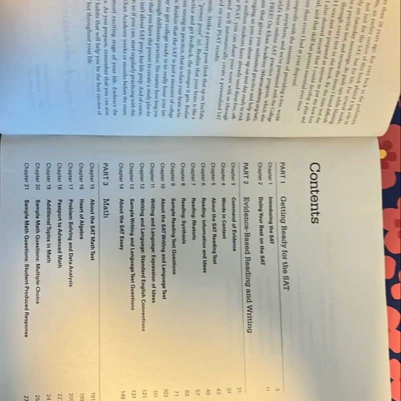 The Official SAT Study Guide, 2018 Edition