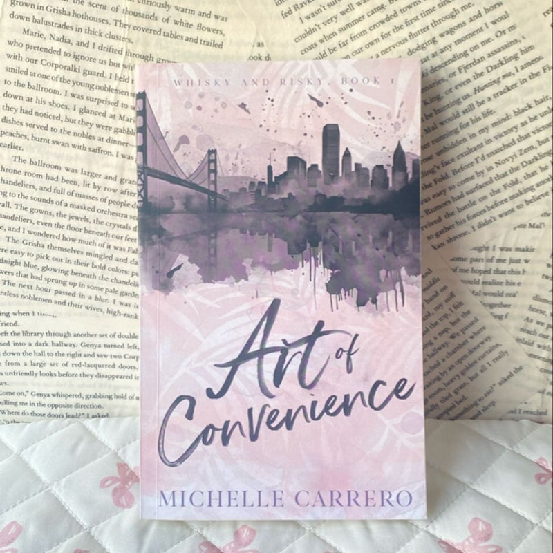 Reserved for Kari!  Art of Convenience + handmade bookmark 