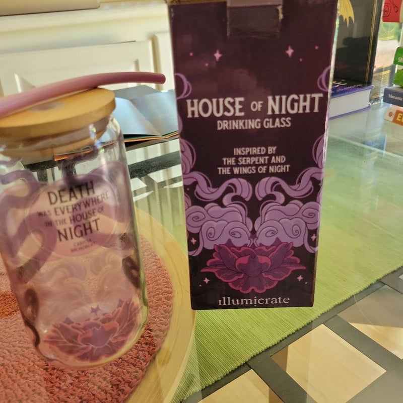 House of Night Drinking Glass