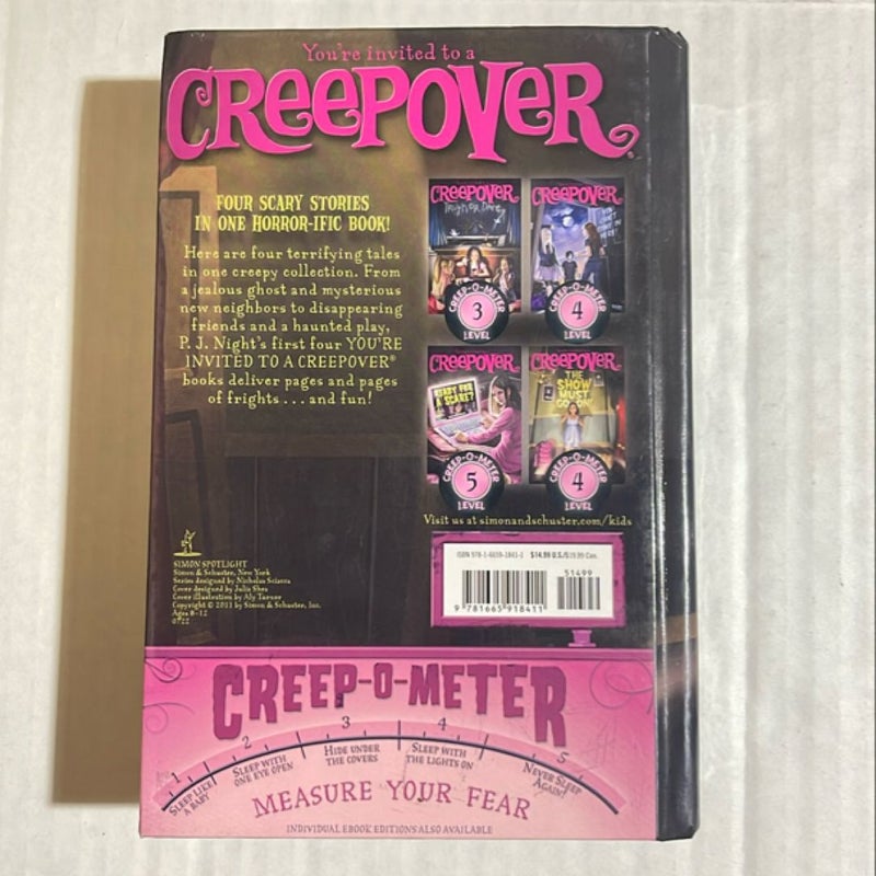 You're Invited to a Creepover 4 Books In 1!