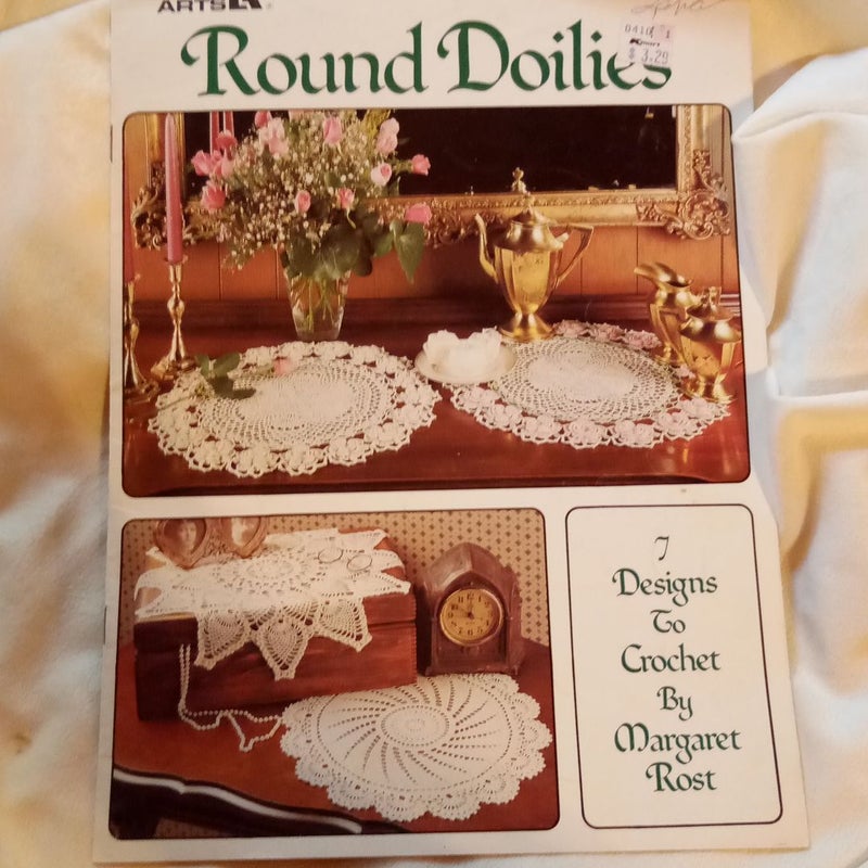 Round Doilies Crochet Pattern 